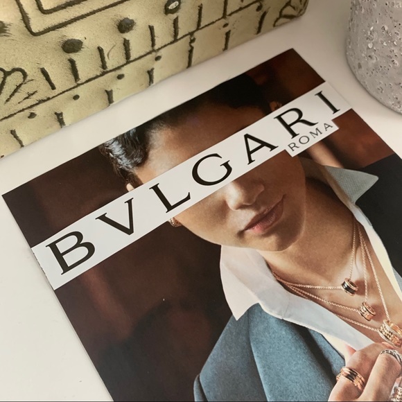 Handmade 8x10 Fashion Collage - Bvlgari Roma - Picture 6 of 12